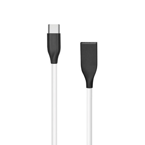 LAIDAS EXTRADIGITAL USB-USB Type C (baltas) 2m.-Telefonų laidai ir jungtys-Mobiliųjų telefonų