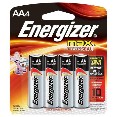 Baterijos ENERGIZER MAX LR6 AA BL4 šarm. Baterija-Elementai, baterijos-Smulki elektronika