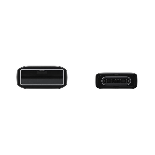 LAIDAS SAMSUNG DG930MBEG microUSB to USB-C 2 pcs 1.5 m / Black EP-DG930MBEGWW-Telefonų laidai