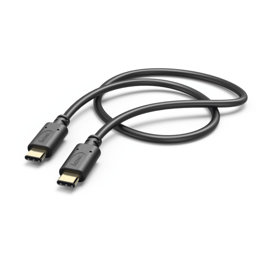 Charging/Data Cable, USB Type-C - USB Type-C, 1.5 m, black-Telefonų laidai ir