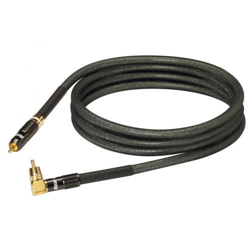 KABELIS REAL CABLE AUD.CABLE.EVOLUTION. OFC 1RCA M/M For/Subwoofer SUB1801/7M50-Priedai