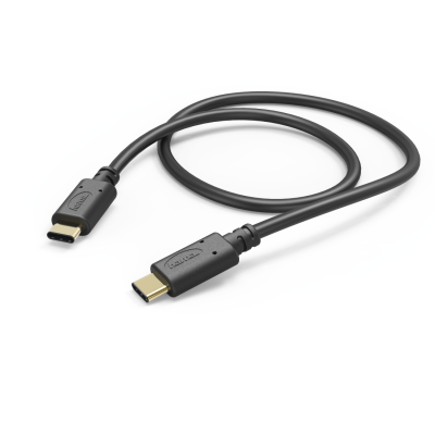 Charging/Data Cable, USB Type-C - USB Type-C, 1.5 m, black-Telefonų laidai ir