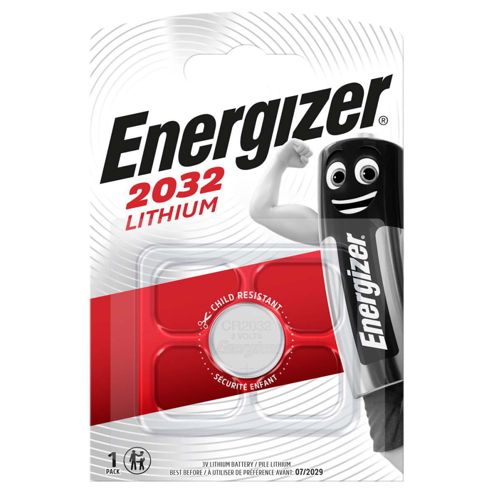 ELEMENTAI ENERGIZER CR2032 LIČIO-Elementai, baterijos-Smulki elektronika