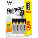 ELEMENTAI ENERGIZER BASE MN2400/E92 AAA-3+1-Elementai, baterijos-Smulki elektronika