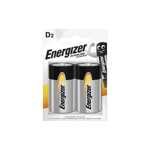 ELEMENTAI ENERGIZER LR20/E95 ŠARM. X2-Elementai, baterijos-Smulki elektronika