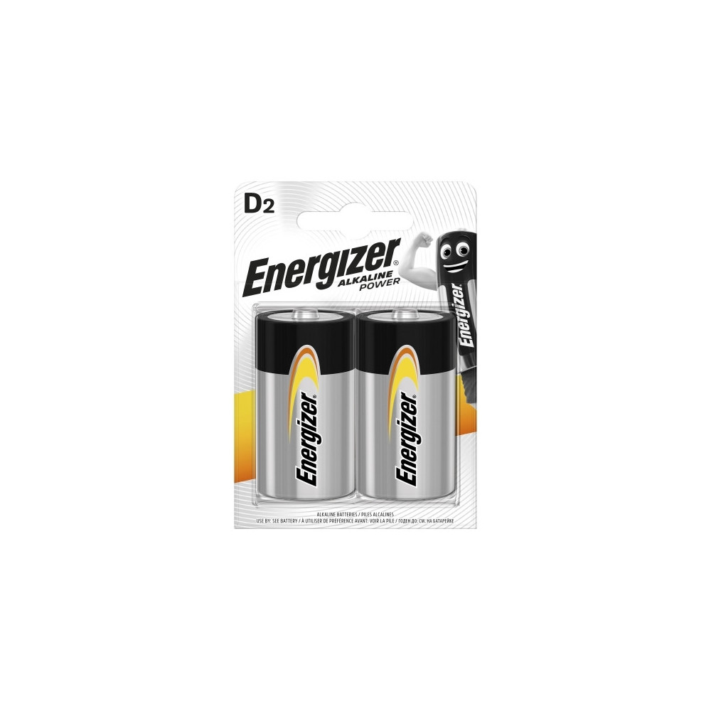 ELEMENTAI ENERGIZER LR20/E95 ŠARM. X2-Elementai, baterijos-Smulki elektronika