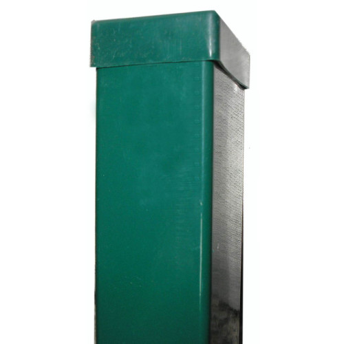 Tvoros stulpas 40x60x2000 žalias (Ral6005)-Metalinės tvoros-Tvoros