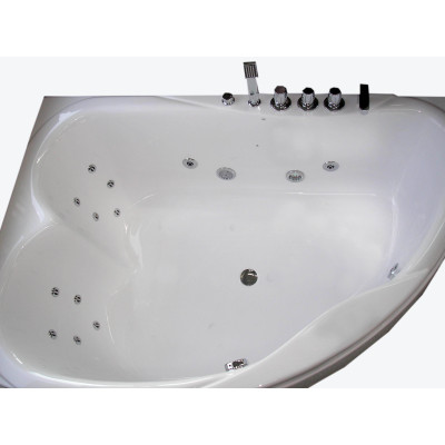 Masažinė vonia B1712 kairinė su hidromasažu-Masažinės vonios-Vonios ir apdaila
