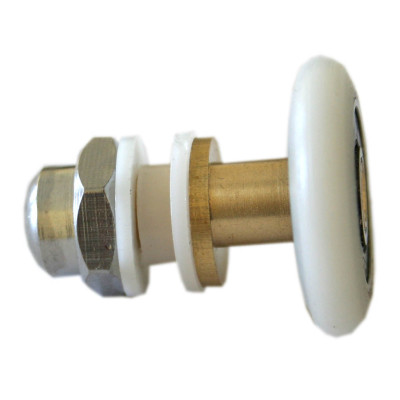 Ratukas dušo kabinos durims metal. 23 mm-Atsarginės dalys, priedai dušo kabinoms-Dušo kabinos
