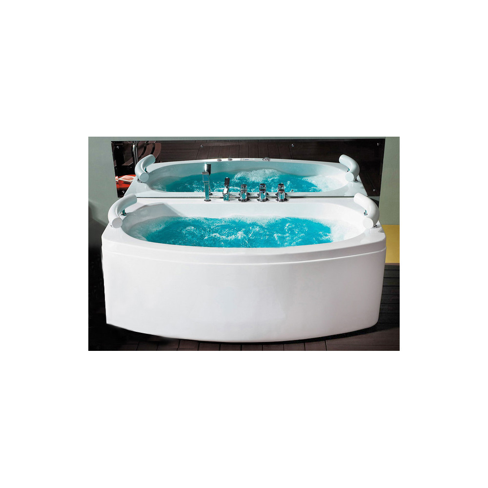 Masažinė vonia B1790-1 su hidromasažu 180cm-Masažinės vonios-Vonios ir apdaila