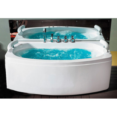 Masažinė vonia B1790-1 su hidromasažu 180cm-Masažinės vonios-Vonios ir apdaila