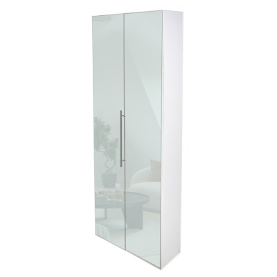 Universali pakabinama/pastatoma spintelė su veidrodinėmis durimis 87100103-Vonios baldai