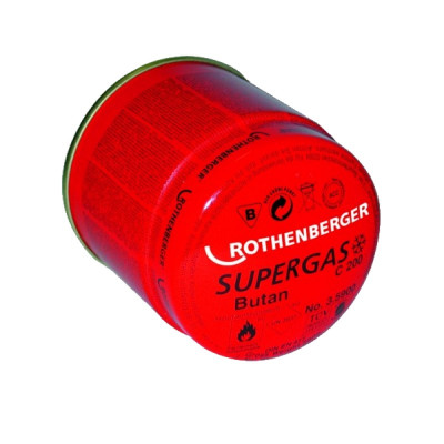 Butano dujų balionėlis ROTHENBERGER Super Gas C200-Degikliai ir litavimo