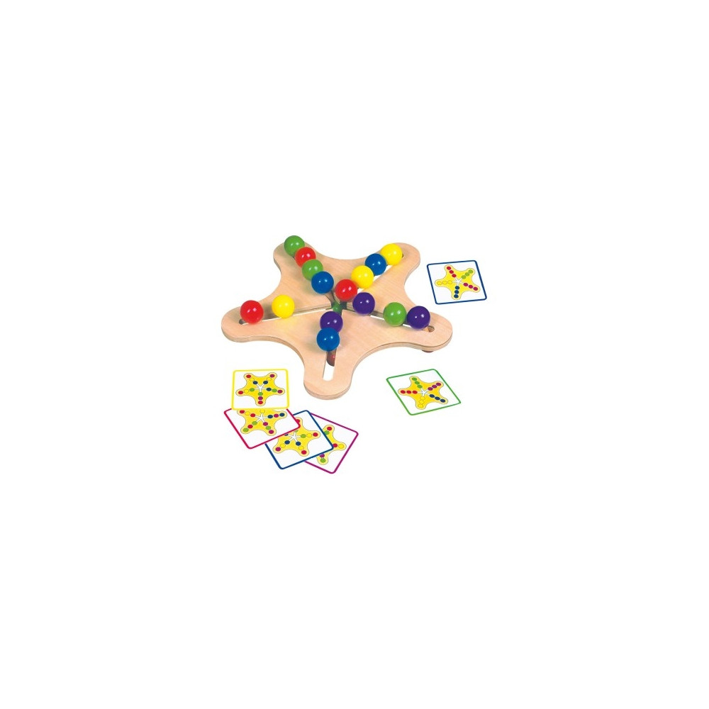 Lavinamasis žaidimas - galvosūkis "Žvaigždė", 3+-BINO nuo 3 metų-Žaislai kūdikiams, vaikams