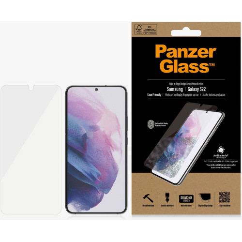Apsauginis stiklas PREMIUM TEMPERED biometric glass screen protector full cover for Samsung