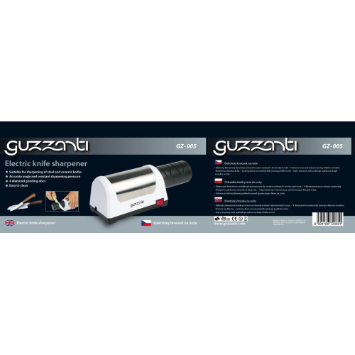 Elektrinis peilių galąstuvas GUZZANTI GZ-005-Peilių galąstuvai-Maisto ruošimo prietaisai