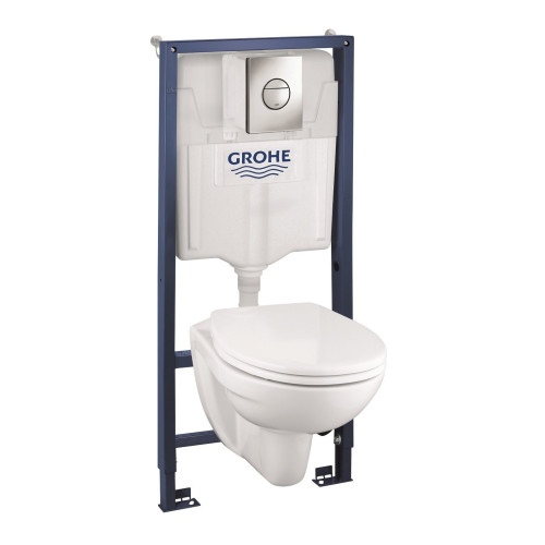 WC komplektas GROHE BAU CERAMIC 4 in 1 39499000-WC potinkiniai rėmai ir jų atsarginės