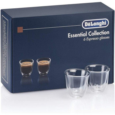 Espreso puodelių rinkinys Delonghi DLSC300, 5513296651-Puodeliai, stiklinės-Indai, stalo