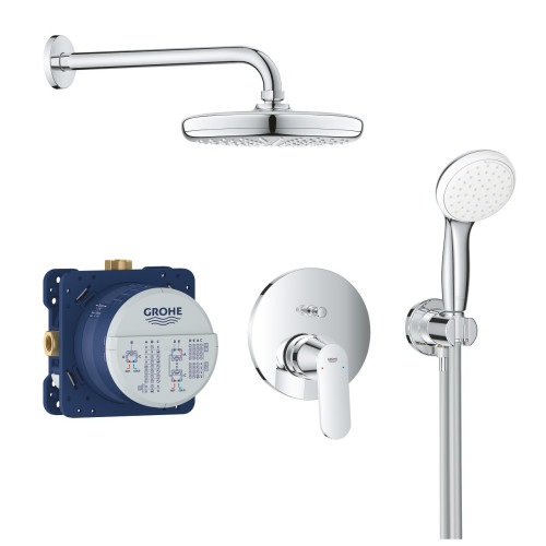 Dušo sistema Eurosmart Cosmo 25219001-Potinkinė dušo sistema-Vonios ir tualeto aksesuarai