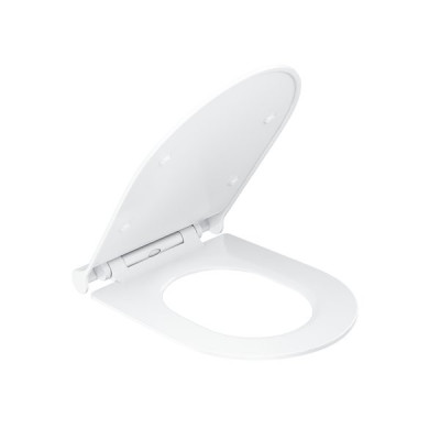 Unitazo dangtis - sėdynė Ravak Uni Chrome Slim, X01550-WC potinkiniai rėmai ir jų atsarginės