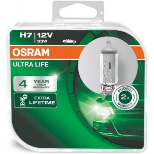 Osram lemputės ULTRA LIFE H7-OSRAM-Halogeninės lemputės