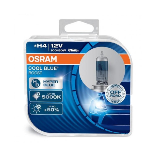 Osram lemputės COOL BLUE H4 Hyper Boost-OSRAM-Halogeninės lemputės