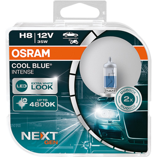 Osram lemputės H8 COOL BLUE Intense NEXT gen-OSRAM-Halogeninės lemputės