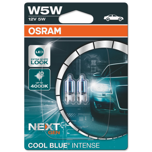 Osram lemputės W5W COOL BLUE intense NEXTgen-OSRAM-Halogeninės lemputės