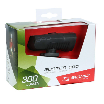 Priekinis žibintas SIGMA Buster USB 300lum-Priekiniai žibintai-Žibintai