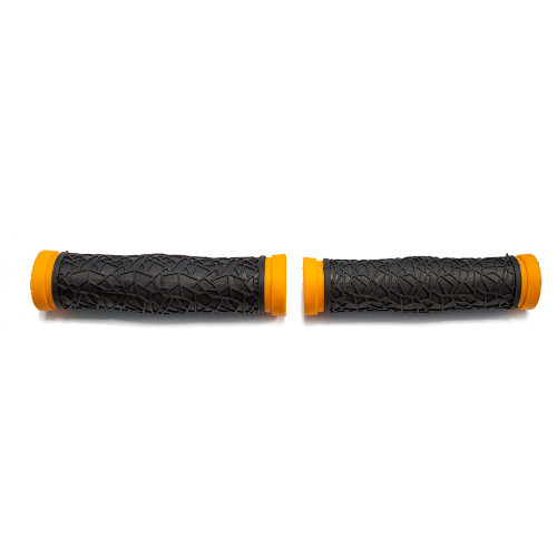 Vairo rankenos 130mm (juoda/oranžinė)-Vairo rankenos-Vairo sistema