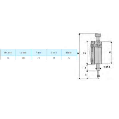 Laikrodinis indikatorius MIB 110mm-Indikatoriai-Matavimo įrankiai