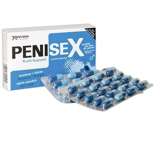 Maisto papildas "Penisex" (40 kap.)-Stimuliuojantys kremai, tabletės ir