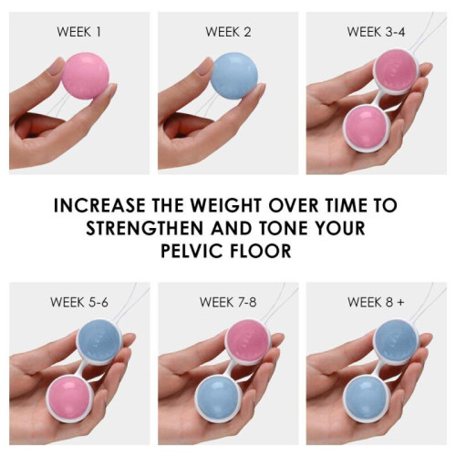 Vaginaliniai rutuliukai LELO Luna Mini-Vaginaliniai kamuoliukai-Sekso prekės moterims