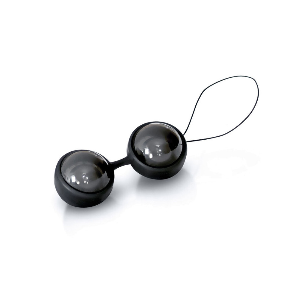 Vaginaliniai rutuliukai LELO Luna Mini (juodi)-Vaginaliniai kamuoliukai-Sekso prekės moterims