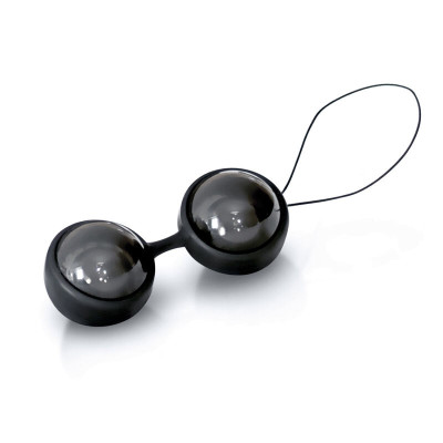 Vaginaliniai rutuliukai LELO Luna Mini (juodi)-Vaginaliniai kamuoliukai-Sekso prekės moterims