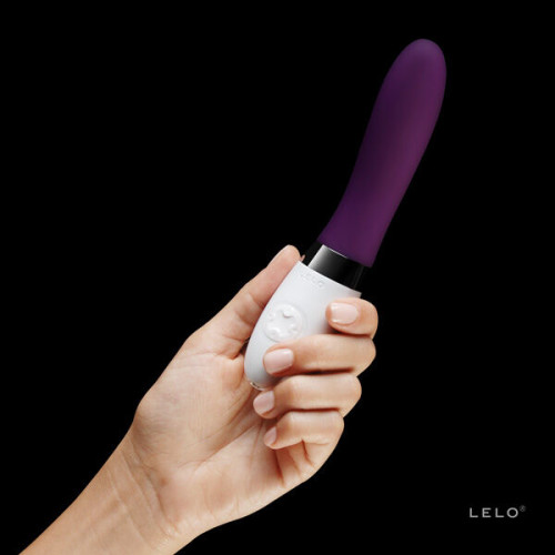 Prabangus vibratorius LELO Liv 2 (tamsiai violetinis)-Klasikiniai vibratoriai-Vibratoriai
