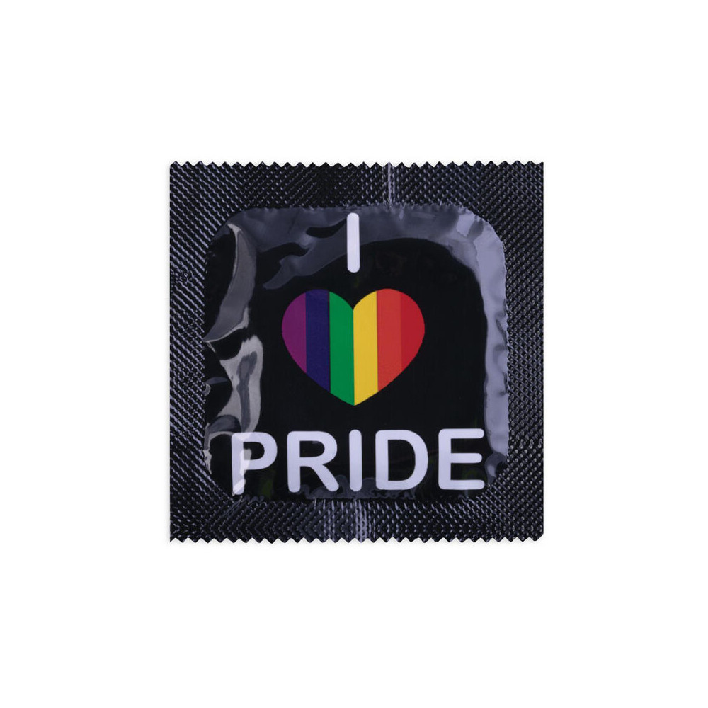 Prezervatyvai Pasante Pride (1 vnt)-Prezervatyvai-SEKSO PREKĖS JAM IR JAI