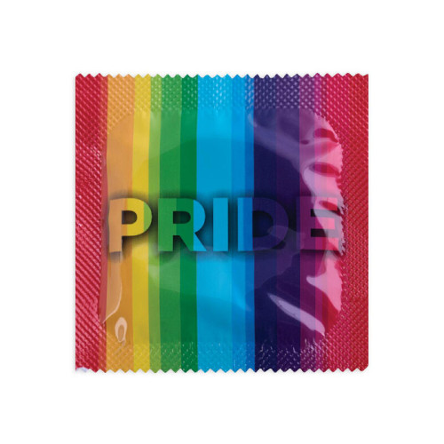Prezervatyvai Pasante Pride (1 vnt)-Prezervatyvai-SEKSO PREKĖS JAM IR JAI