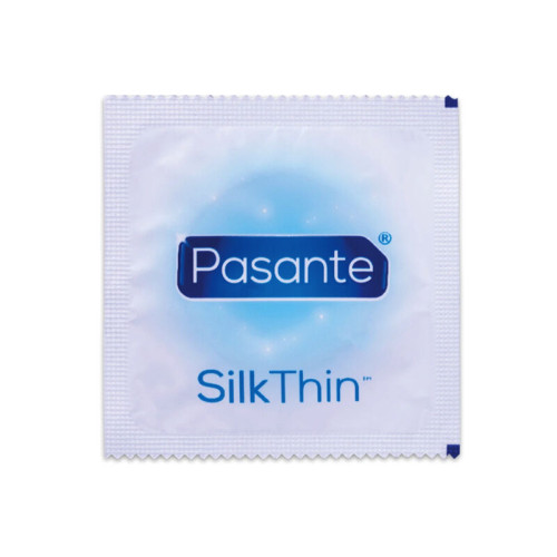 Pasante Silk Thin prezervatyvai (1 vnt.)-Prezervatyvai-SEKSO PREKĖS JAM IR JAI