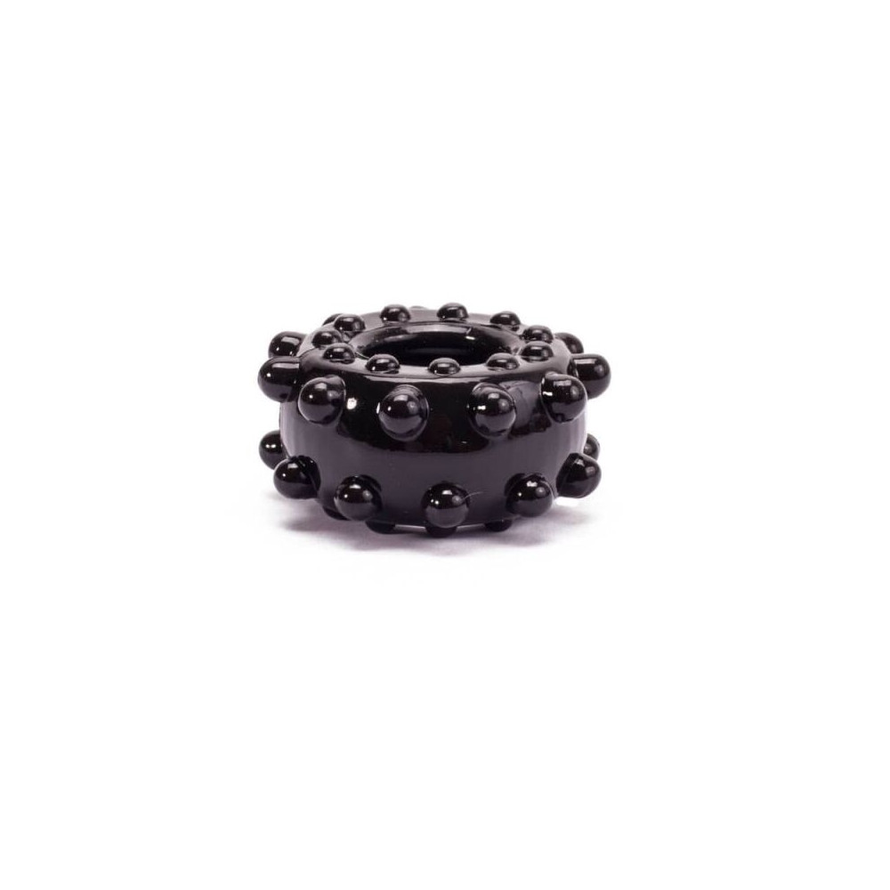 Power Plus penio žiedas Apvalainis (juoda)-Varpos žiedai, antgaliai-Sekso prekės vyrams