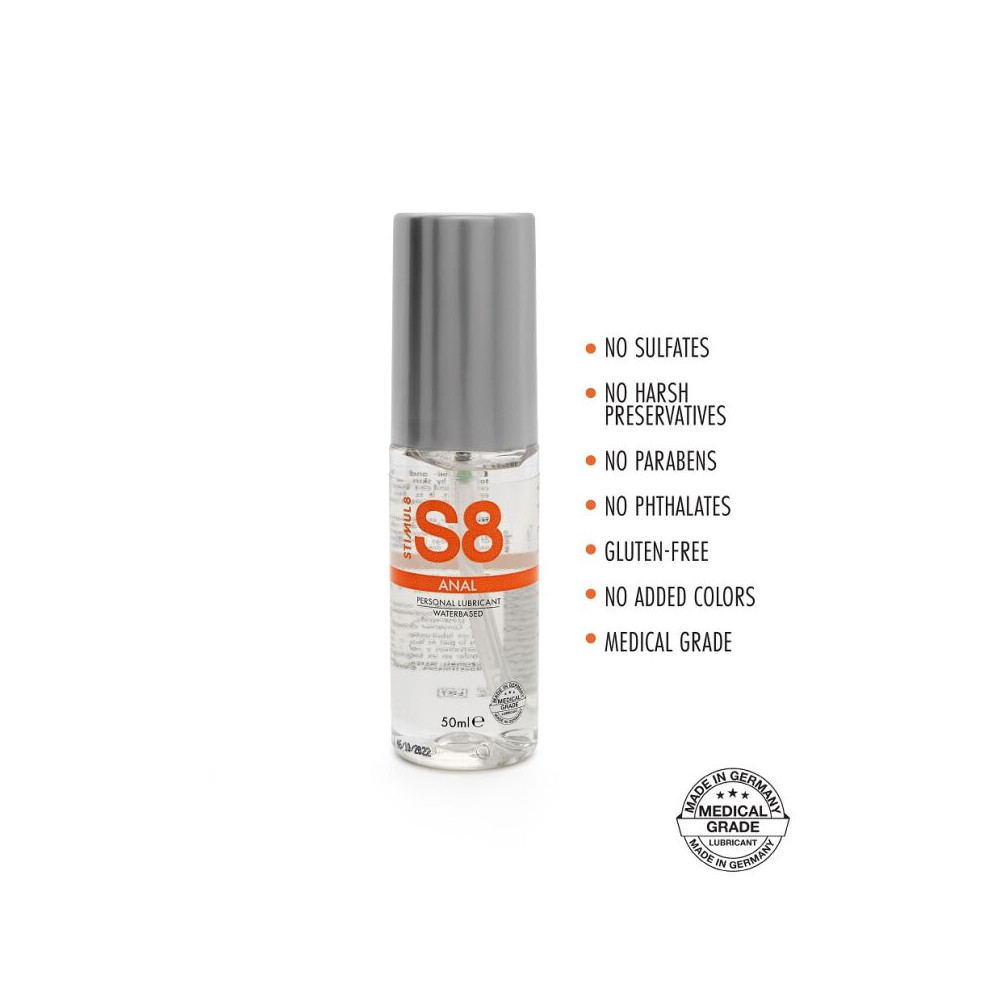 S8 analinis lubrikantas (50 ml)-Analiniai lubrikantai-Lubrikantai, afrodiziakai ir kita