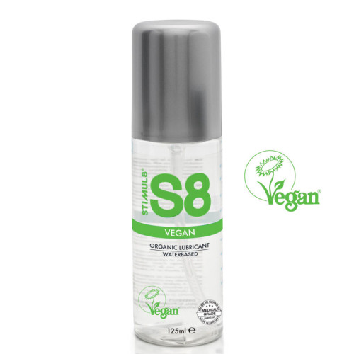S8 Vegan vandens pagrindo lubrikantas (125 ml)-Vaginaliniai lubrikantai-Lubrikantai