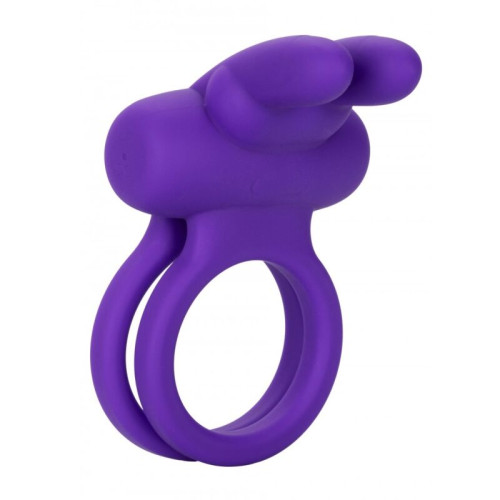 Penio žiedas Rabbit (purpurinė)-Varpos žiedai, antgaliai-Sekso prekės vyrams