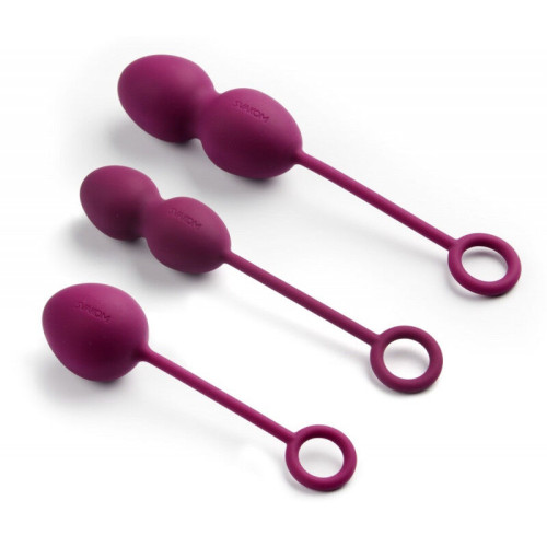 SVAKOM Nova vaginaliniai kamuoliukai (violetinė)-Vaginaliniai kamuoliukai-Sekso prekės moterims