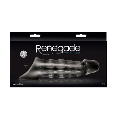 Renegade Power Extension penio užmovas-Varpos žiedai, antgaliai-Sekso prekės vyrams