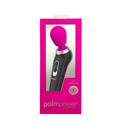 Palmpower Extreme kūno masažuoklis (rožinė)-Pakraunami vibratoriai-Vibratoriai