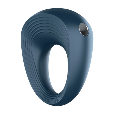 Satisfyer Plus penio žiedas (mėlyna)-Varpos žiedai, antgaliai-Sekso prekės vyrams