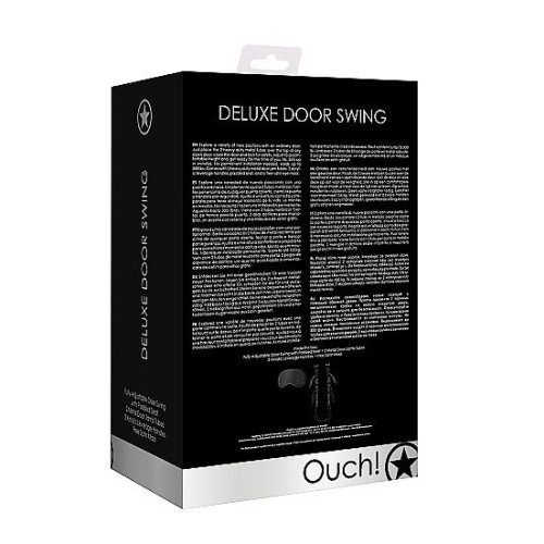 Ouch Introductory Deluxe sekso supynės (juoda)-BDSM & Fetišas-SEKSO PREKĖS JAM IR JAI