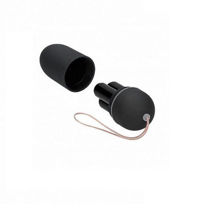 Shots Toys vibro kiaušinėlis (juodas)-Nuotolinio valdymo vibratoriai-Vibratoriai