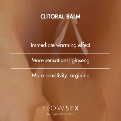 Slow Sex klitorio balzamas (10 ml)-Stimuliuojantys kremai, tabletės ir